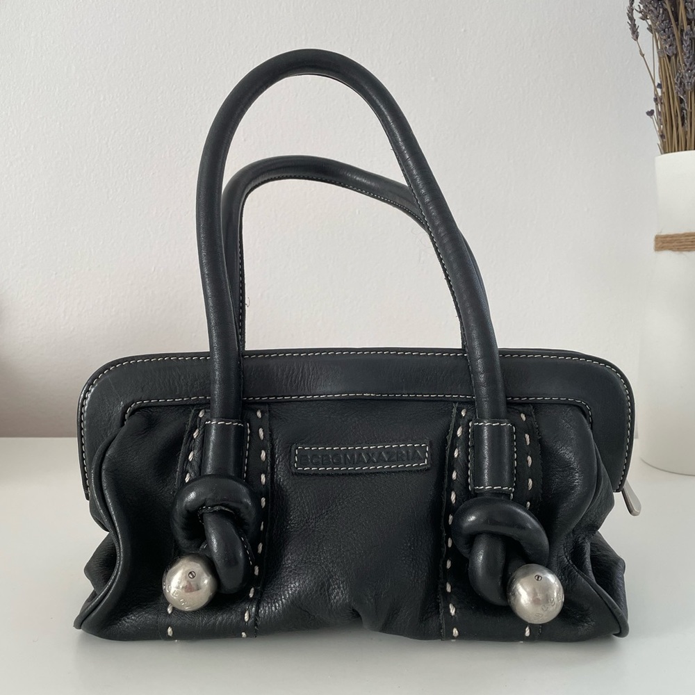 BCBG MAX AZRIA | Small Leather Satchel